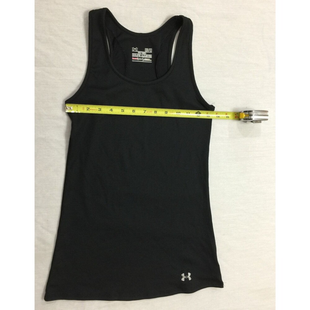 UNDER ARMOUR FITTED HEAT GEAR WOMENS ATHLETIC SLEEVELESS SHIRT SIZE M